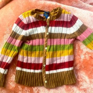 OSHKOSH B’GOSH striped cardigan sweater